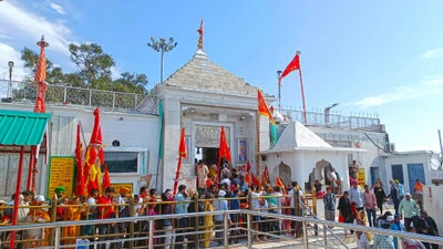 Naina Devi Temple Visitors at Naina Devi Temple